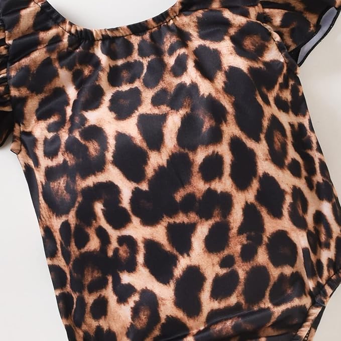 Toddler Girl Baby Ruffles Mermaid Fish Scale Swimsuit One Piece Swimwear Bathing Sunsuit