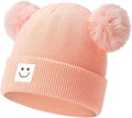 AZJ Baby Beanie Hat Toddler Infant Winter Knitted Hat Kids Soft Warm Pom Pom Beanie Cap for Boys Girls