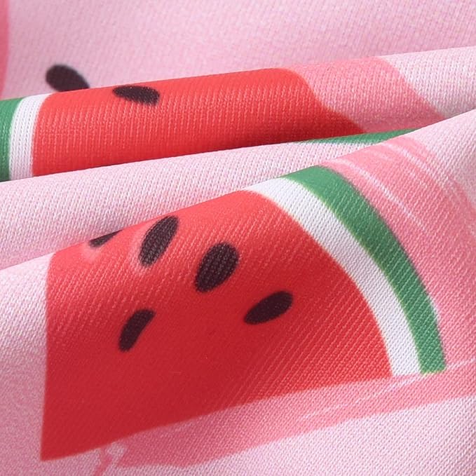 Toddler Baby Girls Ruffles Bikini One Piece Swimsuits Floral Off Shoulder Swimwear Beach Bathing Suit