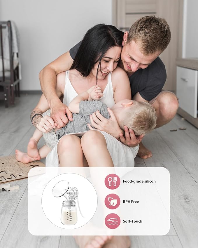 Breast Pump Parts Compatible with Spectra S1/S2/9 Plus, Not Original Accessories, Full Set Replacements Include 25mm Flanges, Valves, Backflow Protectors (Duckbills Included), Tubings and Bottles