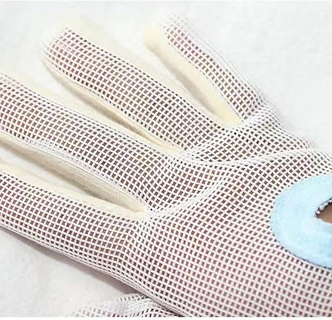 Thumb Sucking Guard Gloves Thumb Guard to Thumb Sucking Stop for Kids Nail Biting Stop and Five Fingers Sucking Stop for Baby (XM)