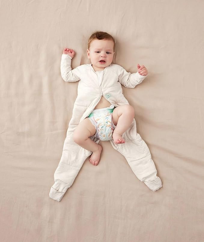 ergoPouch 2.5 TOG Sleeping Bag – Breathable, Cozy Sleepwear for Boys and Girls (2-3 Years, Oatmeal Marle)