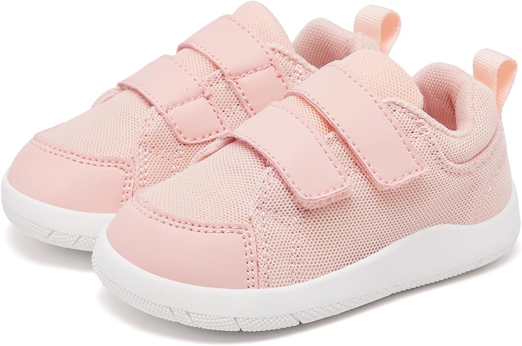 MORENDL Wide Toe Box Shoes Toddler Barefoot Shoes Baby Walking Shoe Boy Girl Non-Slip Zero Drop Minimalist Sneakers Comfort Tennis Outdoor Activities