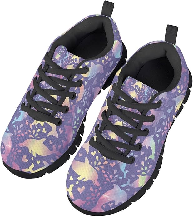 MARSVOVO First Shoes for Walking Boy Girl Athletic Lightweight Flexible Lace-up Breathable Running Shoes Casual Classic Comfortable Non Slip Play Sport Learning to Walk Toddler Girl Sneakers