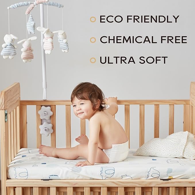 ECO BOOM Diapers, Viscose from Bamboo Diapers, Natural Soft Disposable Nappies for Infant, Size 4 Suitable for 20 to 31lb (Large - 30 Count)