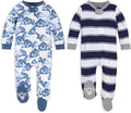 Burt’s Bees Baby Boys' One-Piece Sleep and Play 100% Organic Cotton PJs