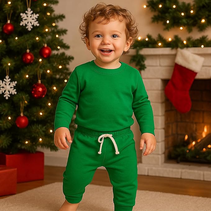 SOBOWO Newborn Baby Boy Girl 3-Pack Joggers Infant Baby Cotton Harem Pants for Toddler Boys Girls 0-3T Interlock 195 GSM