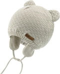 XIAOHAWANG Baby Hat Cute Bear Toddler Earflap Beanie Warm for Fall Winter