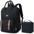 mommore Breast Pump Bag Backpack for Spectra S1,S2 Medela with Cloor Storage Bag Large Diaper Bag Backpack for Working Moms with 15.6 inch Laptop Sleeve, Black