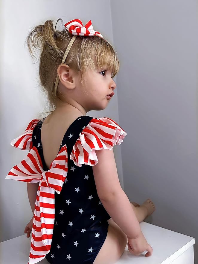 Toddler Girl Baby Ruffles Mermaid Fish Scale Swimsuit One Piece Swimwear Bathing Sunsuit