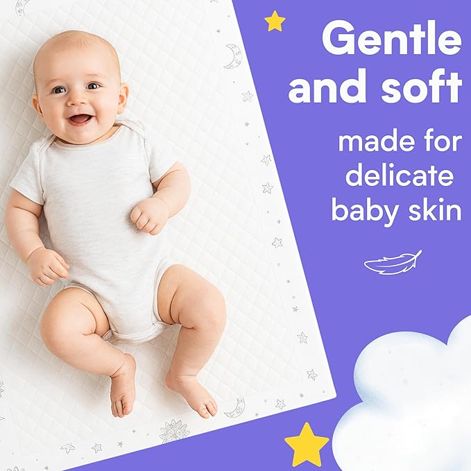 Eli with Love Disposable Baby Changing Pads - Soft, Waterproof & Leakproof Liners Absorbent Underpads - Large Travel Size Diaper Changing Mat for Home, Car, Diaper Bag - (60 Pack, Boho)