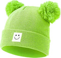 AZJ Baby Beanie Hat Toddler Infant Winter Knitted Hat Kids Soft Warm Pom Pom Beanie Cap for Boys Girls