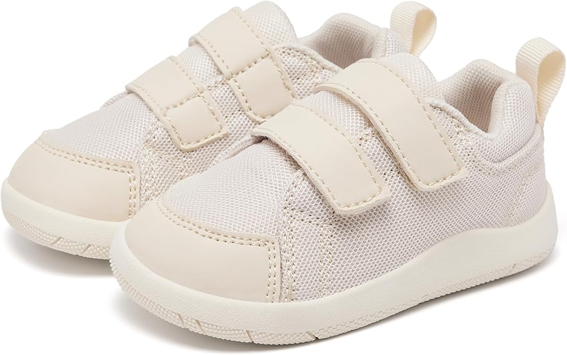 MORENDL Wide Toe Box Shoes Toddler Barefoot Shoes Baby Walking Shoe Boy Girl Non-Slip Zero Drop Minimalist Sneakers Comfort Tennis Outdoor Activities