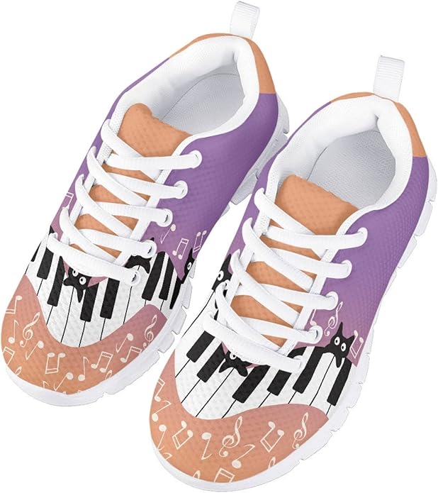 MARSVOVO First Shoes for Walking Boy Girl Athletic Lightweight Flexible Lace-up Breathable Running Shoes Casual Classic Comfortable Non Slip Play Sport Learning to Walk Toddler Girl Sneakers