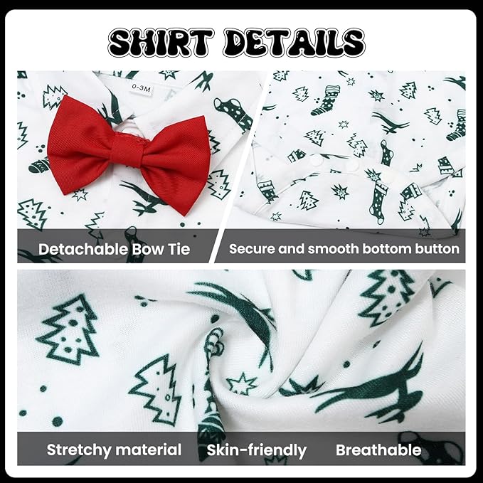 Baby Boy Clothes Suits Infant Gentleman Wedding Outfit Formal Dress Shirt Vest Bowtie Pants 4Pcs Baby Suit Sets