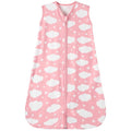 Baby Sleep Sack 0-6 Months Baby Wearable Blanket 100% Rayon Cotton 2-Way Zipper Toddler Sleeping Sack，Comfy Soft Lightweight TOG 0.3（Cloud）