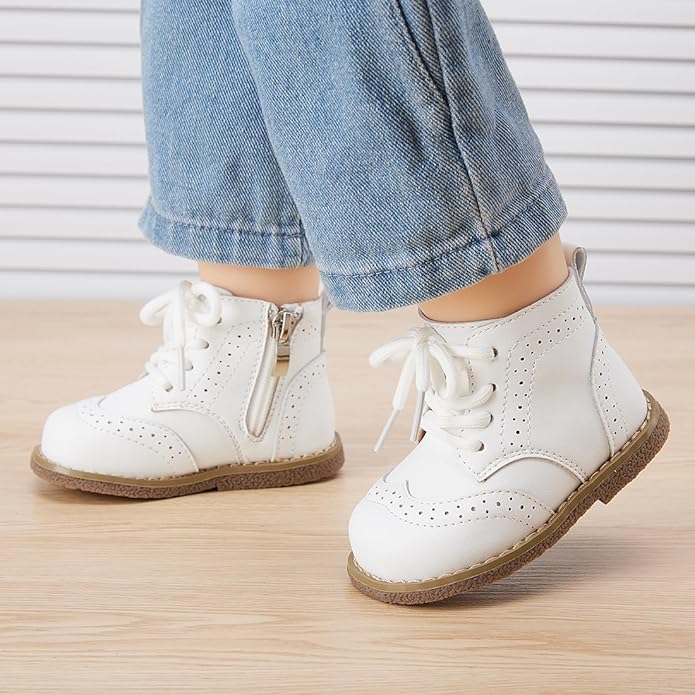 BMCiTYBM Baby Boys Girls Boots Infant Shoes First Walking Booties for All Seasons for 6 9 12 15 18 24 Months