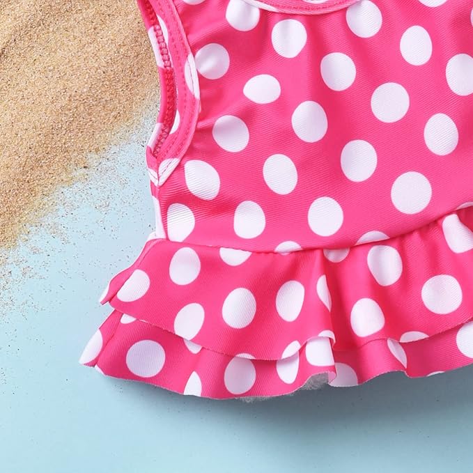 Aalizzwell Toddler Baby Girl Bathing Suit Two Piece Swimsuit Bikini Beach Wear
