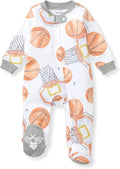 Burt’s Bees Baby Boys' One-Piece Sleep and Play 100% Organic Cotton PJs