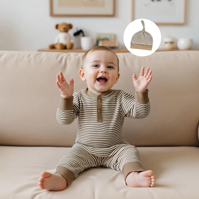 Kuriozud Newborn Infant Unisex Baby Boy Girl Clothes Button Romper Jumpsuit Basic One Piece Outfits