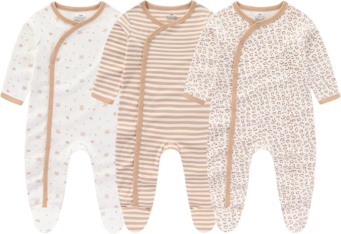 Newborn Layette Gift Set 27-Piece Baby Girl Clothes Bodysuits, Pants Essentials and Accessories 0-12Months