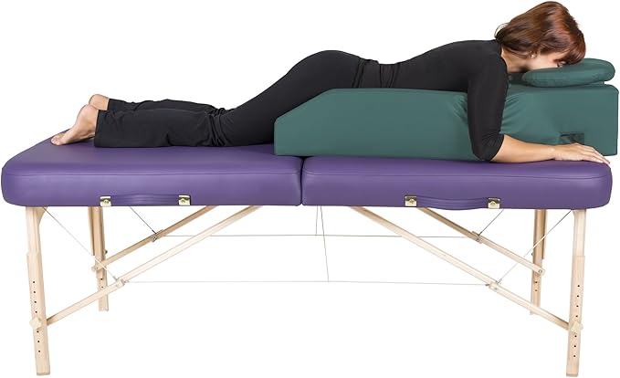 Earthlite Pregnancy Massage Cushion & Headrest - Full Body Pregnancy Bolster/Ideal After Breast Surgery & Lower Back Pain