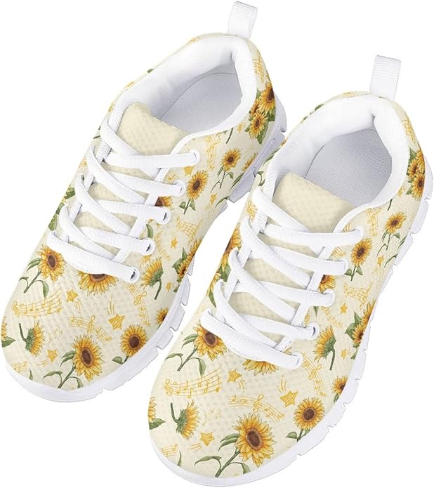 MARSVOVO First Shoes for Walking Boy Girl Athletic Lightweight Flexible Lace-up Breathable Running Shoes Casual Classic Comfortable Non Slip Play Sport Learning to Walk Toddler Girl Sneakers