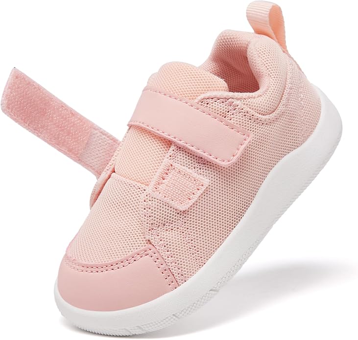 MORENDL Wide Toe Box Shoes Toddler Barefoot Shoes Baby Walking Shoe Boy Girl Non-Slip Zero Drop Minimalist Sneakers Comfort Tennis Outdoor Activities