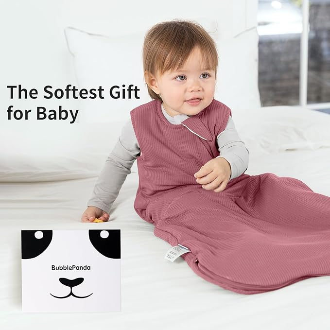 Rayon Made from Bamboo Toddler Sleep Sack with Feet 24-36 Months 1.0 Tog Breathable Sleep Sack 2t-3t Ultra Soft Baby Wearable Blanket with Legs Unisex Sleeping Bag with 2-Way Zipper