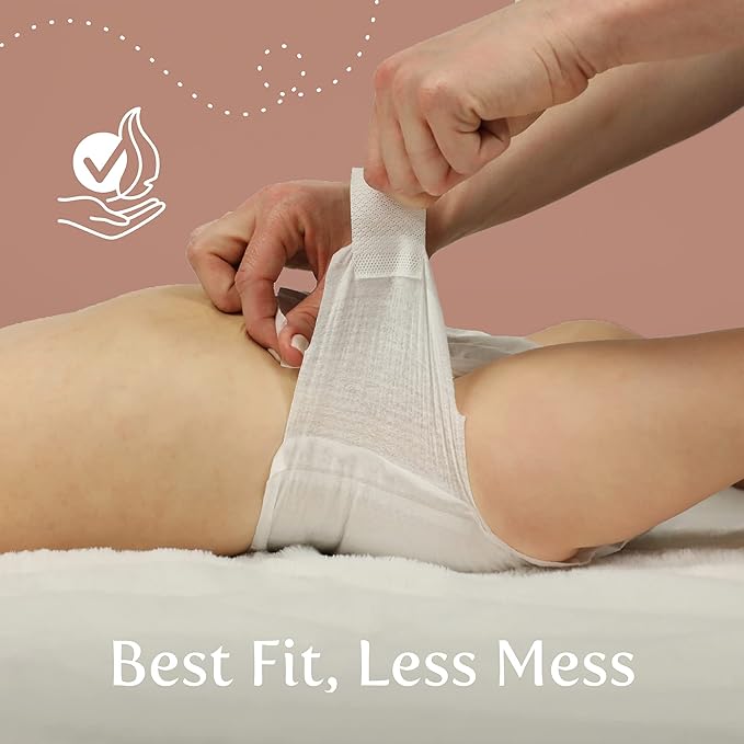 Earth & Eden Sensitive | Eco-Conscious & Hypoallergenic Diapers | Size 2 | 204 Count