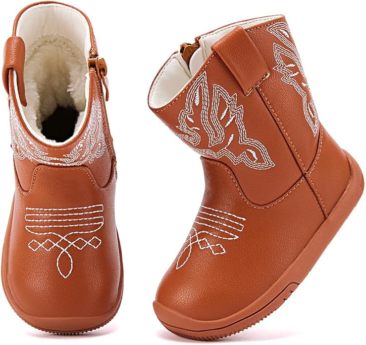 BMCiTYBM Baby Boys Girls Boots Infant Shoes First Walking Booties for All Seasons for 6 9 12 15 18 24 Months