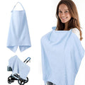 Breastfeeding Nursing Cover, Soft & Breathable Multi-Use Cover for Nursing, Car Seat, Stroller, Shopping Cart & More, Ideal for Travel & On-The-Go Moms