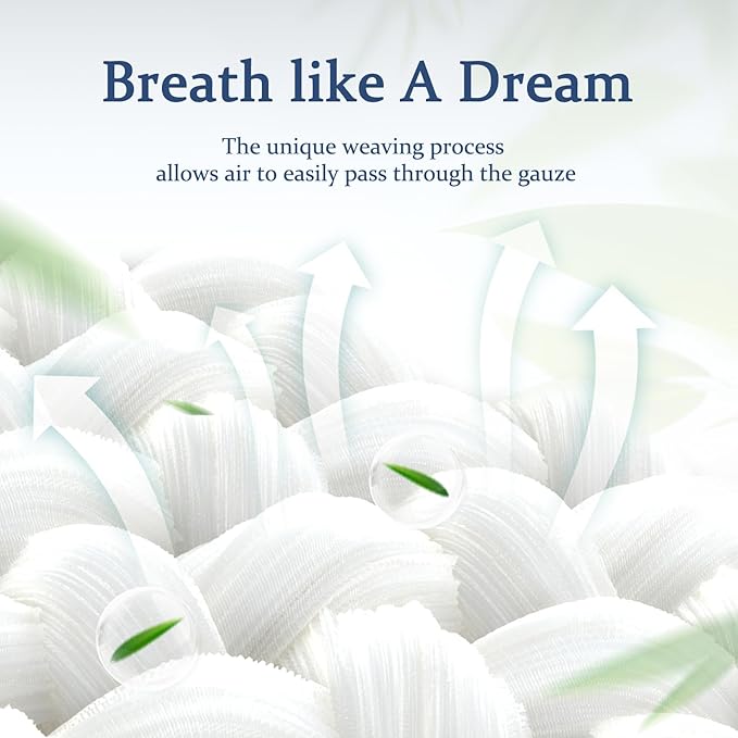 Muslin Baby Blankets for Boys Girls, 70% Cotton and 30% Rayon Blanket for Infant Toddler, Super Soft and Lightweight Blankets with Checkerboard Design Blue 43 x 43 Inches