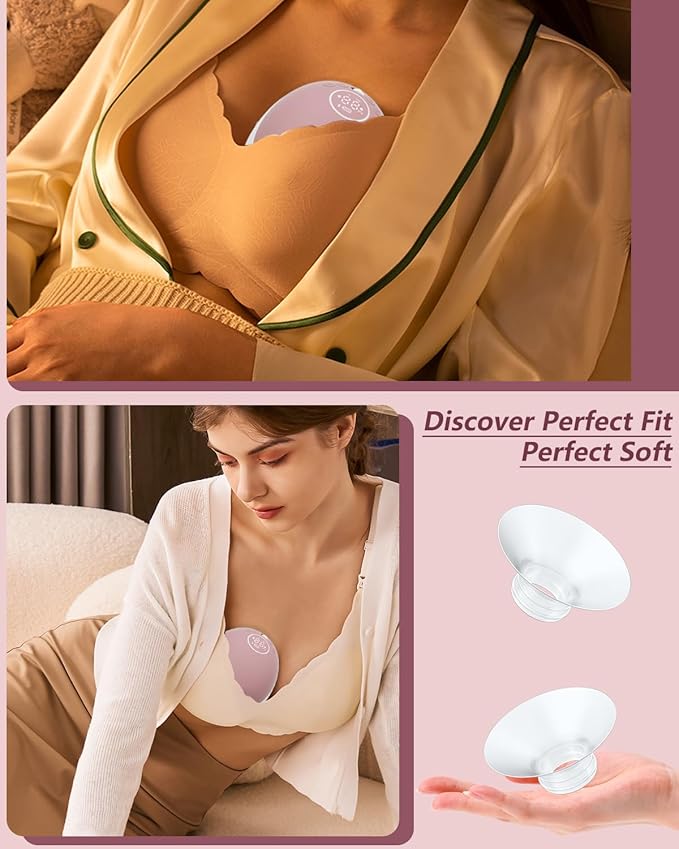 1pcs Breast Pump Flange Insert 17mm Compatible with Momcozy M9/M6/M5/S12 Pro/S9 Pro/V1 Pro/V2 Pro Wearable Breast Pump, Replace for Momcozy Pump Flange Insert, BPA Free, OEM, Not Original Parts