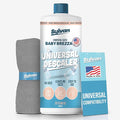 Descaler Compatible with Baby Brezza Machines | 32 Oz | 12 Month Supply | US Made | Free Cleaning Cloth | Descaling Solution Compatible with Baby Appliances | Cleans & Descales