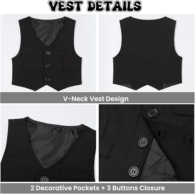 Baby Boy Clothes Suits Infant Gentleman Wedding Outfit Formal Dress Shirt Vest Bowtie Pants 4Pcs Baby Suit Sets