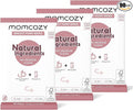 Momcozy Natural Breast Pump Wipes for Pump Parts Cleaning On-the-go, 30 Count (Pack of 3), Flash Clean & Resealable Pump Wipes