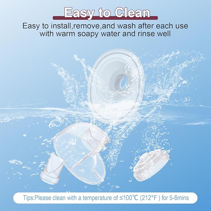 12 Pack Pump Replacement Parts, 8PCS Duckbill Valves 4PCS Silicone Diaphragm Compatible with Momcozy M5, M5 Breast Pumps Replacement Accessories Breastfeeding Essentials Kit