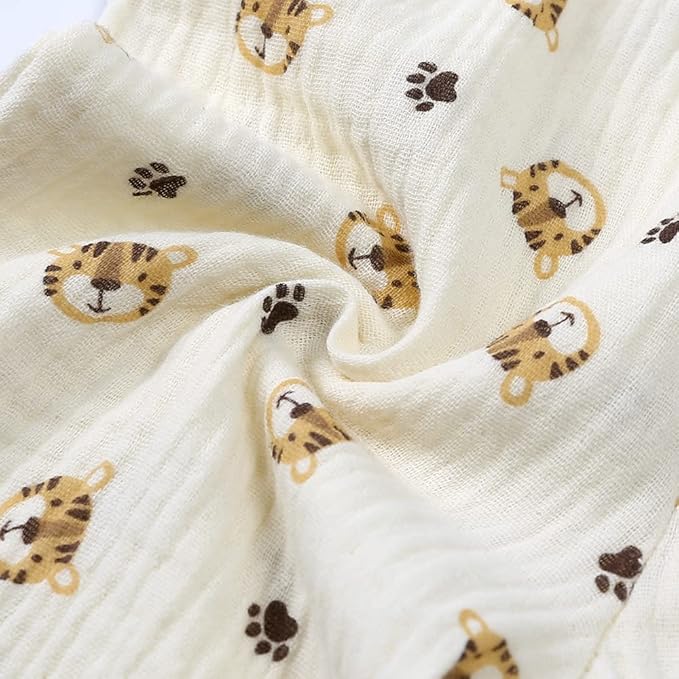 MYGBCPJS Baby Boys Girls Cotton Linen Trousers Kids Casual Ankle Pants Loose Long Bloomers