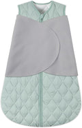 Newborn Sleep Sack Baby Swaddle,3-Way Adjustable Wearable Blanket,Swaddling Sleeping Bag,TOG 2.5 (Green, 3-6 Months)