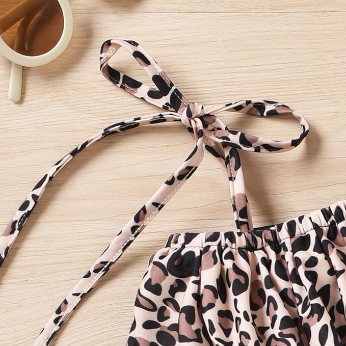 Toddler Baby Girls Ruffles Bikini One Piece Swimsuits Floral Off Shoulder Swimwear Beach Bathing Suit