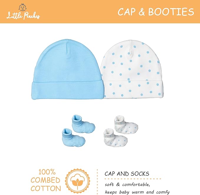 Baby Girl Clothes - Layette Gift Set for Baby Boys, Fits 0 to 3 Months Baby,Newborn Clothes & Accessories Set