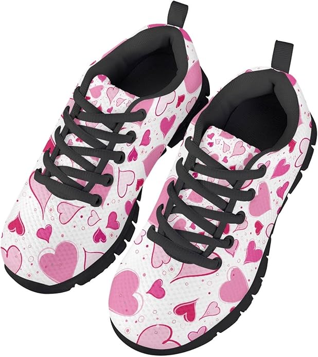 MARSVOVO First Shoes for Walking Boy Girl Athletic Lightweight Flexible Lace-up Breathable Running Shoes Casual Classic Comfortable Non Slip Play Sport Learning to Walk Toddler Girl Sneakers