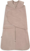 HALO SleepSack SuperSoft Swaddle, Cozy Bamboo Viscose, 3-Way Adjustable Swaddle, 2 Way Zipper, 2 TOG