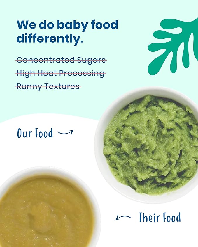 Amara Organic Baby Food - Stage 3 - Black Bean & Sweet Corn - Baby Cereal to Mix With Breastmilk, Water or Baby Formula - Shelf Stable Baby Food Pouches Made from Organic Veggies - 5 Pouches, 3.5oz Per Serving