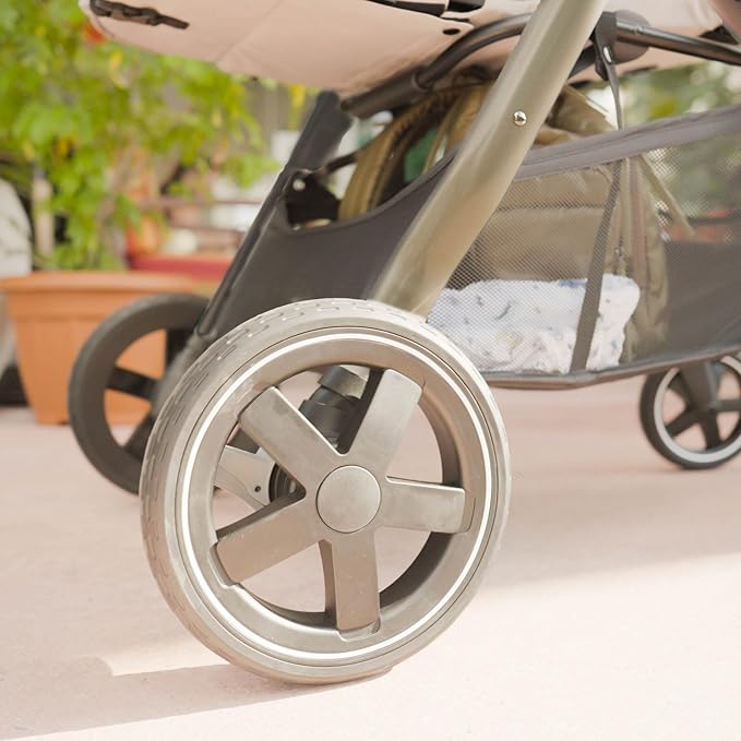 Maxi-Cosi Zelia™ Luxe 5-in-1 Modular - Baby Travel System Car Seat and Stroller, Infant Car Seat and Stroller Combo, Baby Car Seat and Stroller Combo in New Hope Grey