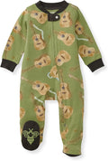 Burt’s Bees Baby Boys' One-Piece Sleep and Play 100% Organic Cotton PJs