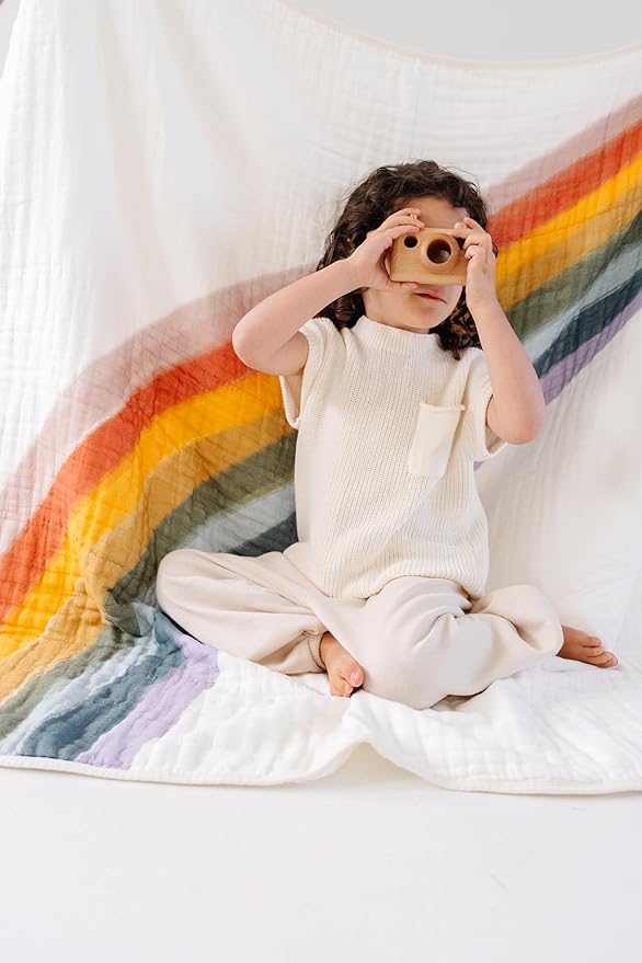 CLEMENTINE KIDS Reversible Quilts (Rainbow Connection)