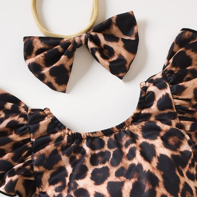 Toddler Girl Baby Ruffles Mermaid Fish Scale Swimsuit One Piece Swimwear Bathing Sunsuit