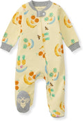 Burt’s Bees Baby Boys' One-Piece Sleep and Play 100% Organic Cotton PJs
